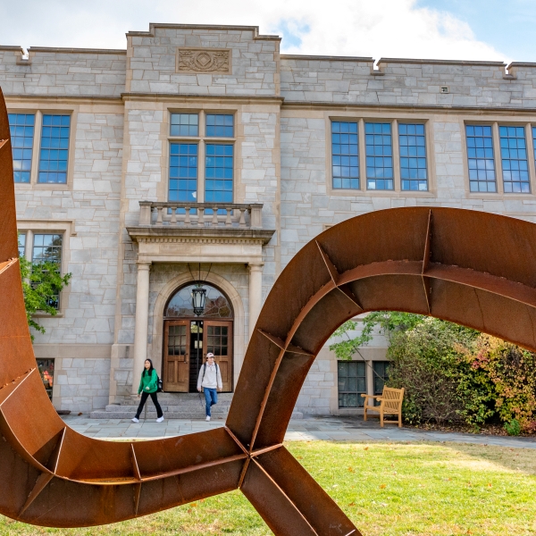 Courtyard Metal Art