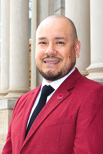 Portrait of Rafael Arciga Garcia, Assistant Dean for Admissions and Orientation